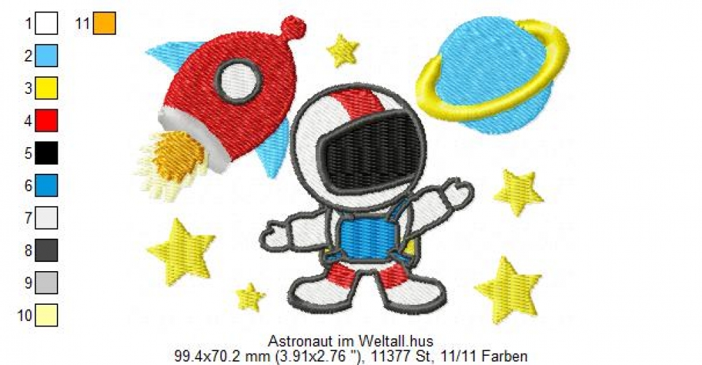 Preview: Outer Space 4'x4'